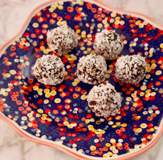 Swedish Chocolate Balls with Black Tea