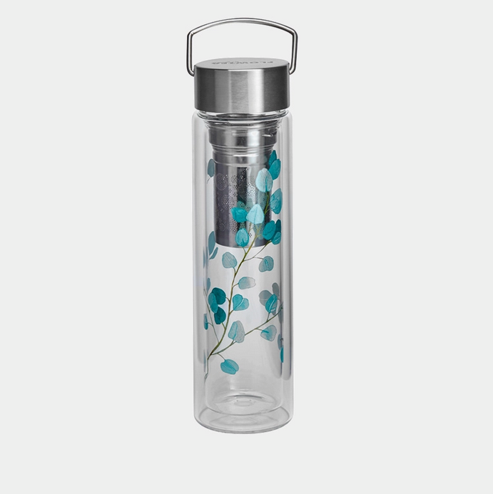 Glass Tea Tumbler with Sleeve