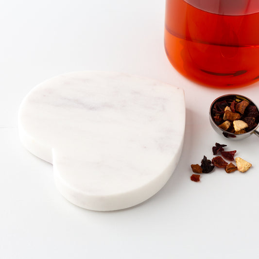 Heart-Shaped Coaster