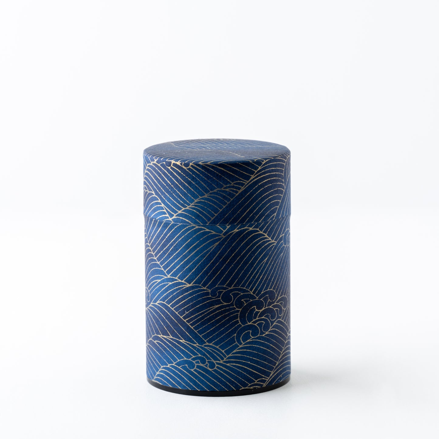 Japanese Tea Tin — Indigo Waves