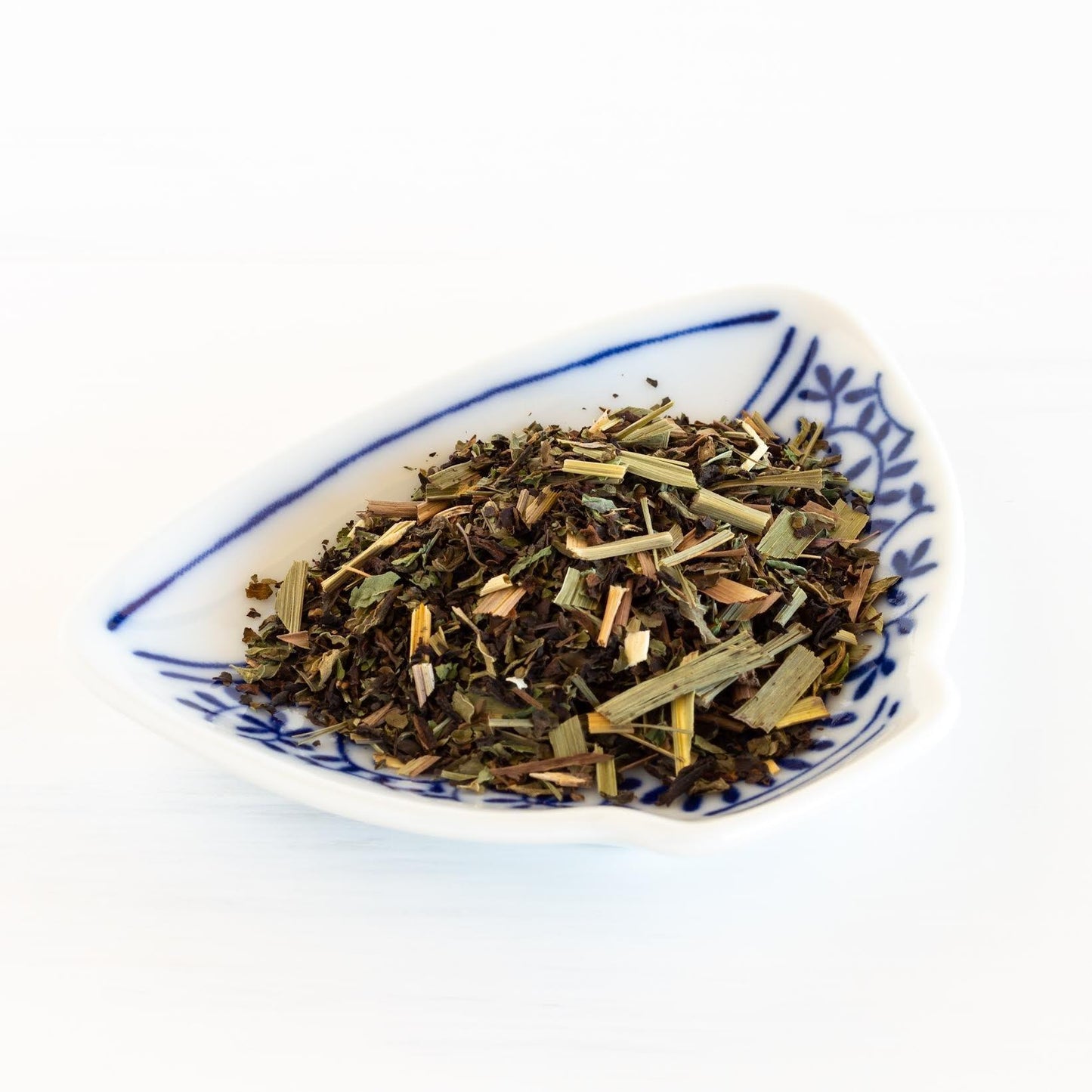 Blue and White Tea Dish