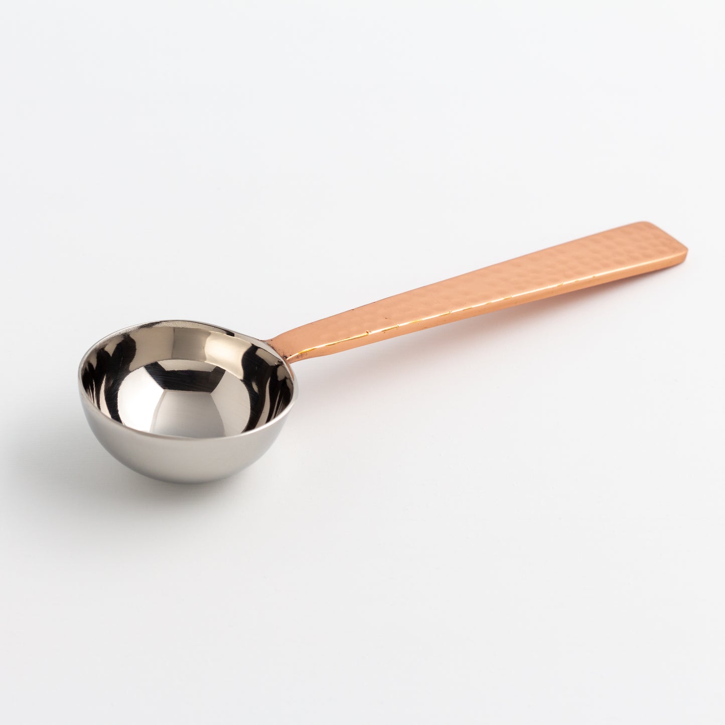 Copper Finish Hammered Scoop