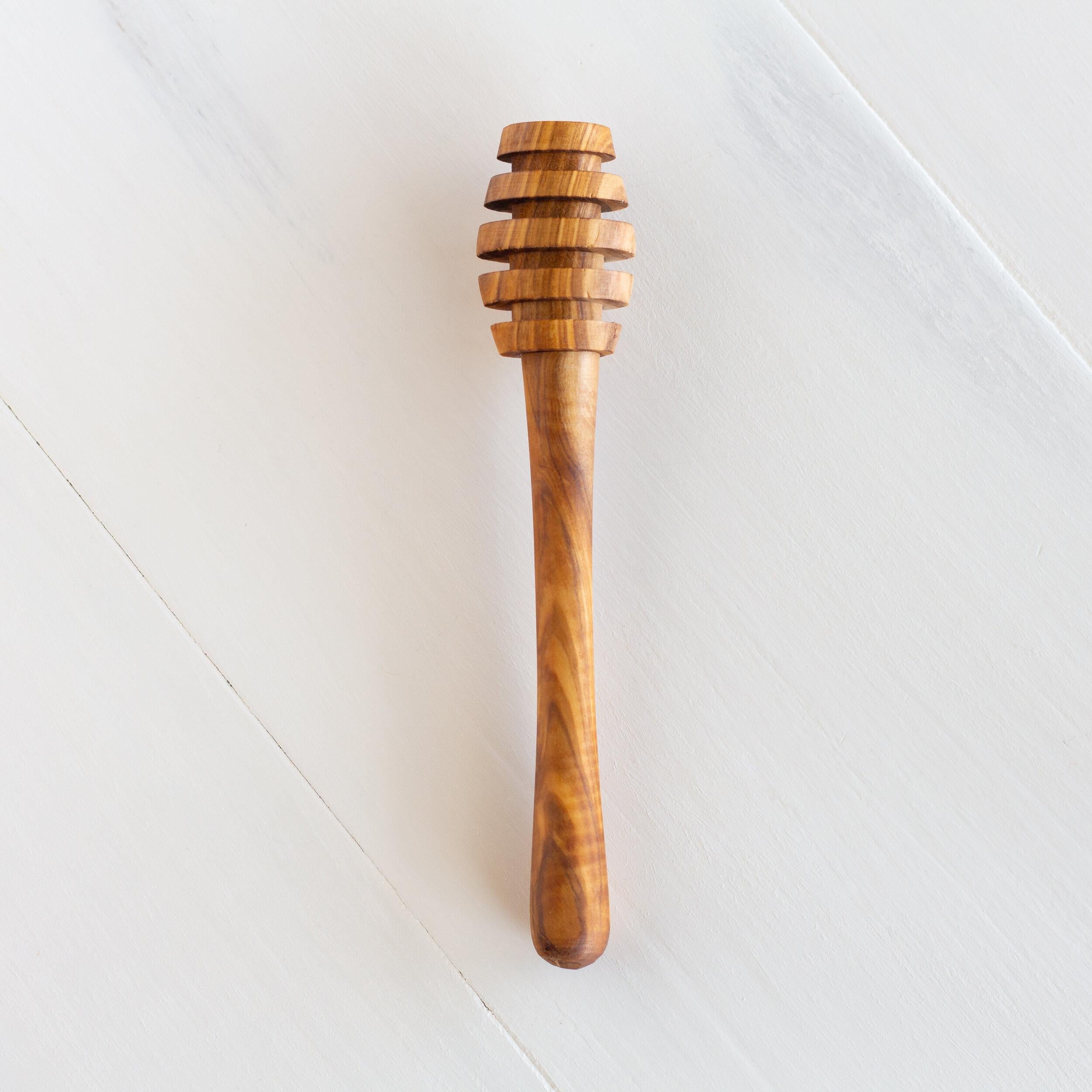 Olive Wood Honey Dipper