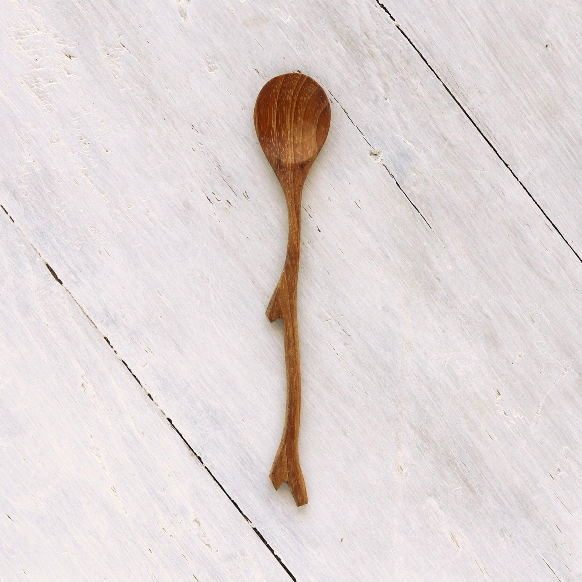 Teak Twig Spoon - at ArtfulTea