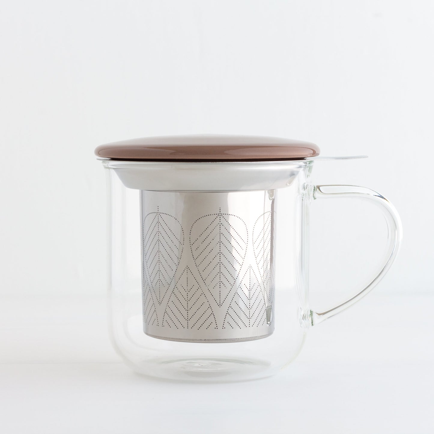 Glass Tea Infuser Mug