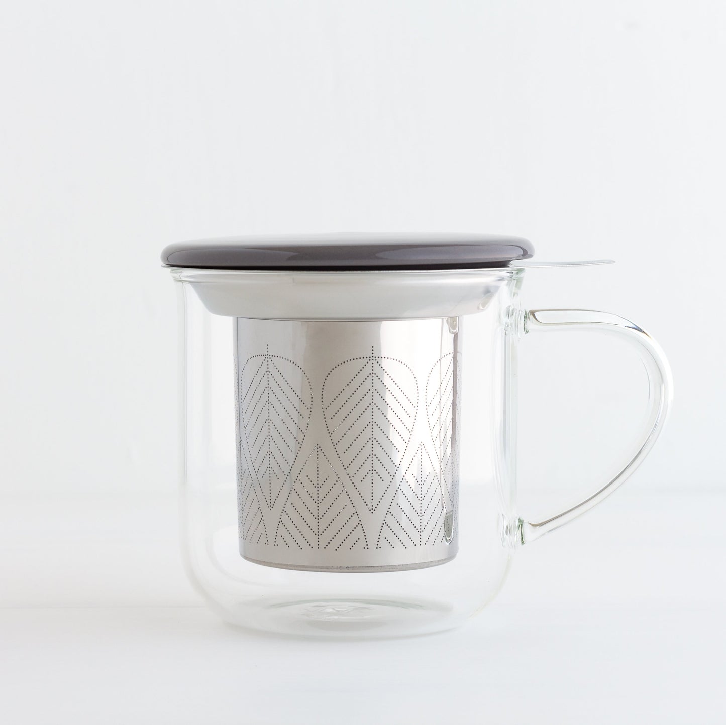 Glass Tea Infuser Mug