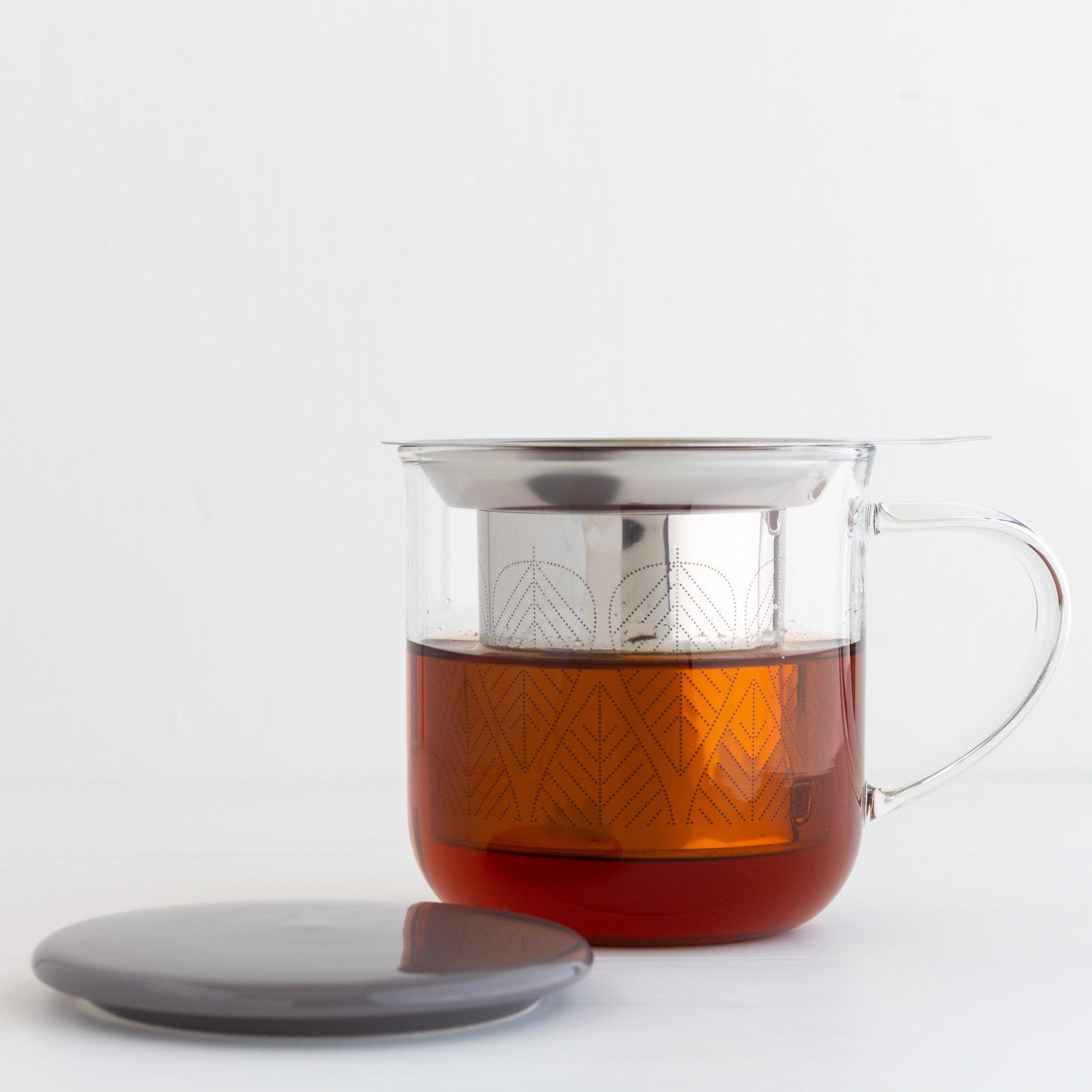 Glass Tea Infuser Mug