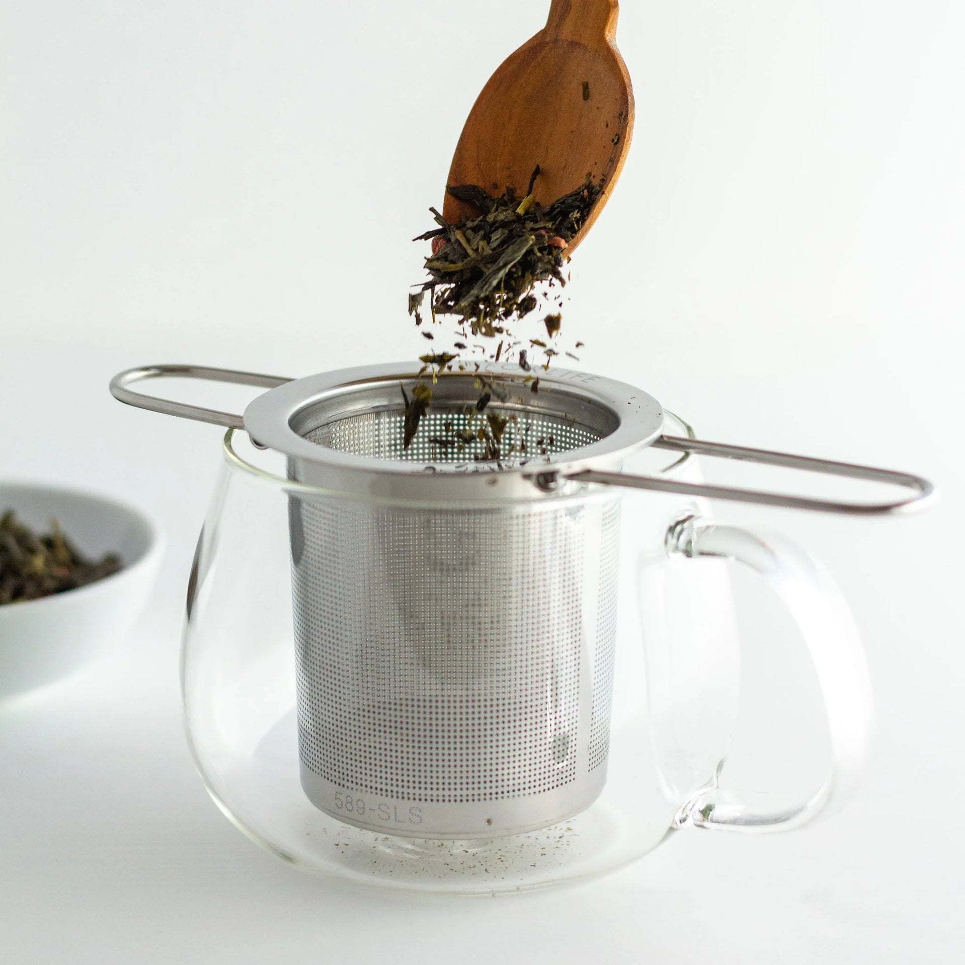 Tea Infuser | Tea Strainer | Teavana Tea Infuser | Radiance Glass Tea Pot with Infuser | Perfect Gift | Vahdam