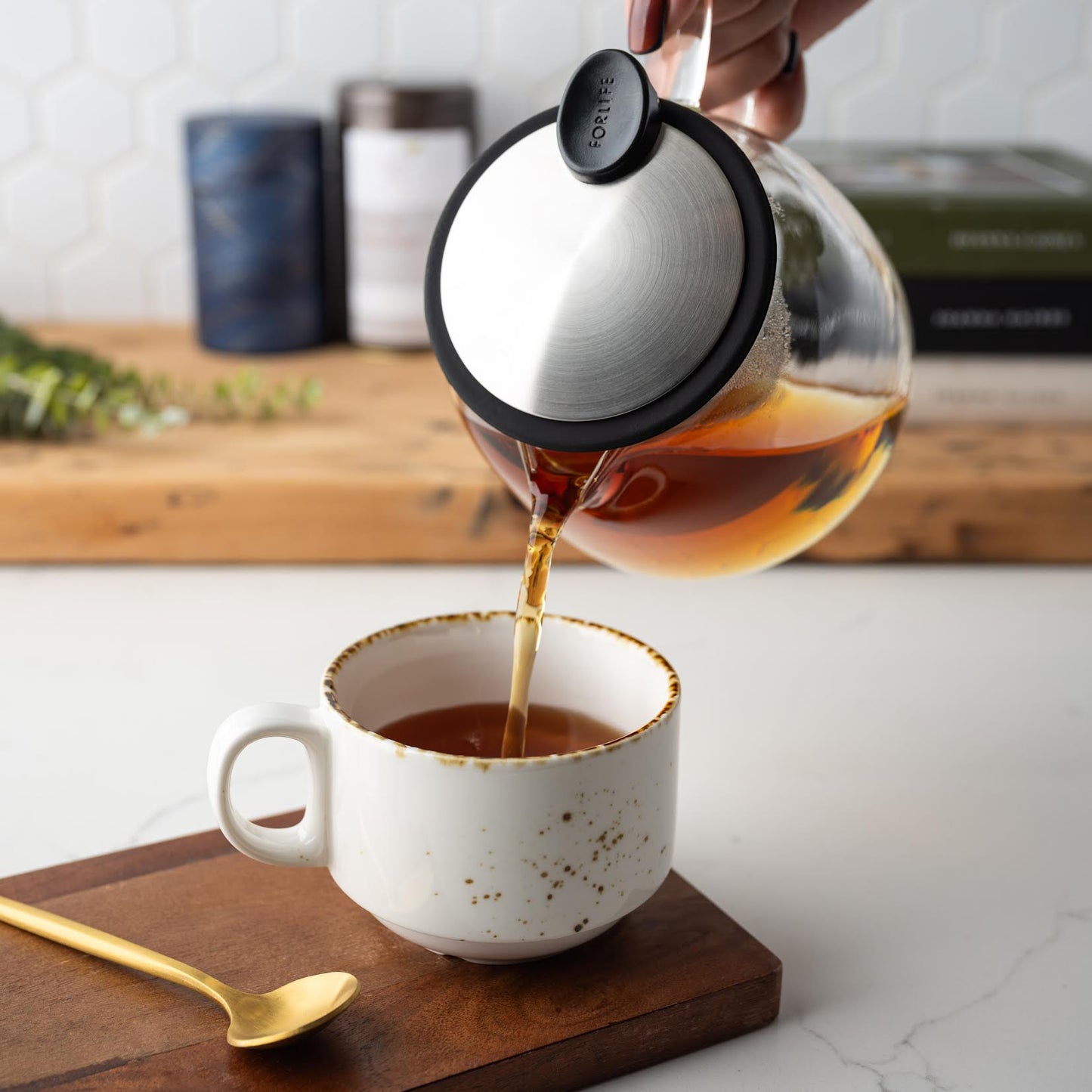 Glass Teapot with Infuser