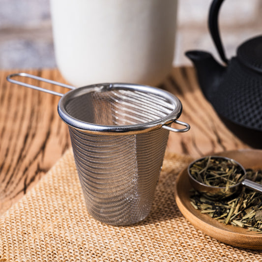 Japanese Flat Bottom Mesh Infuser