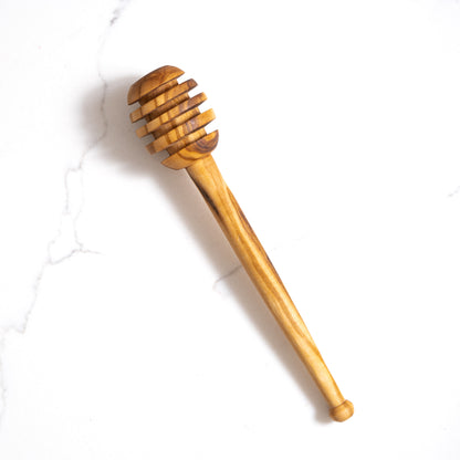 Olive Wood Honey Dipper