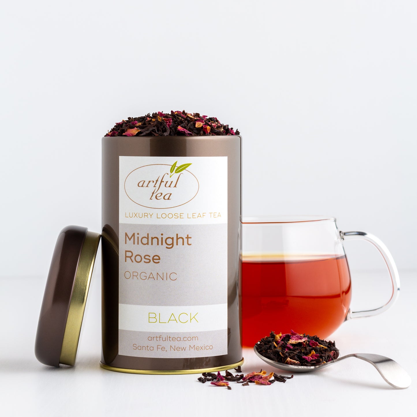 Rose Black Tea  Organic Midnight Rose – ArtfulTea