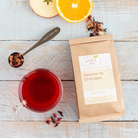 Apples to Oranges Herbal Tea