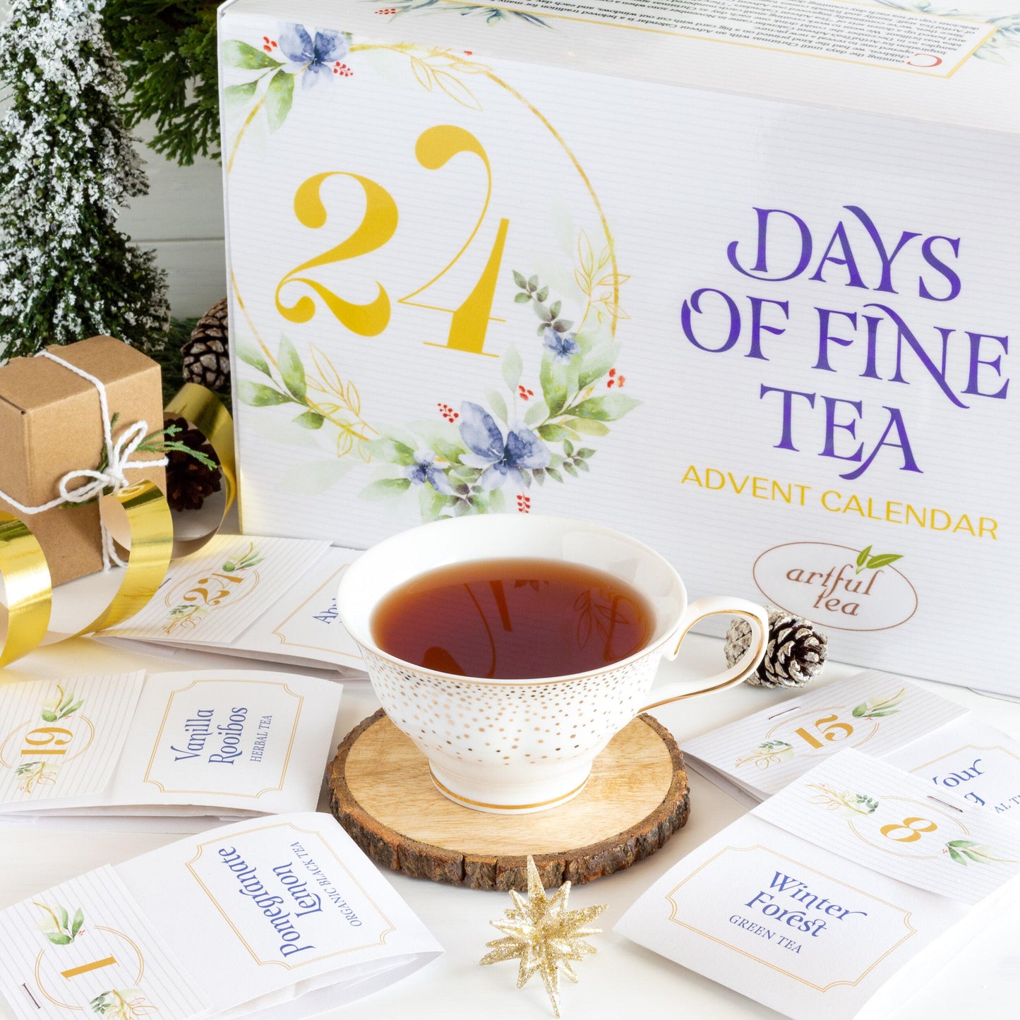 Tea Advent Calendar by ArtfulTea