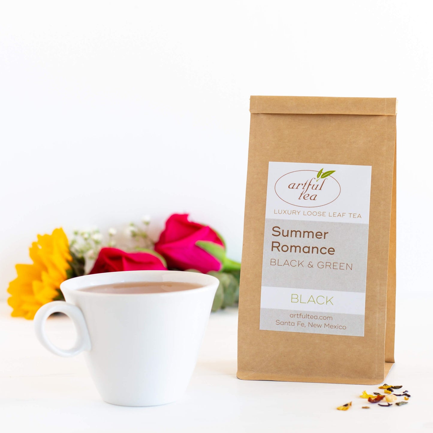 Summer Romance Black & Green Tea Blend