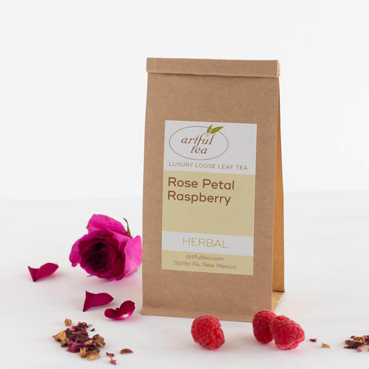 Rose Petal Raspberry Herbal Tea