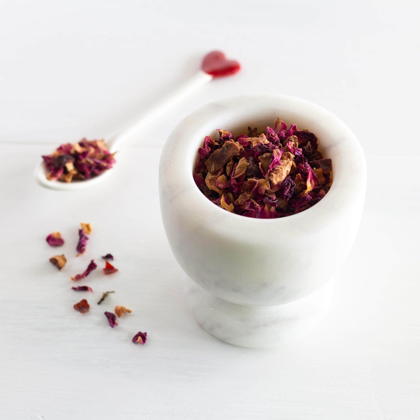 Rose Petal Raspberry Herbal Tea