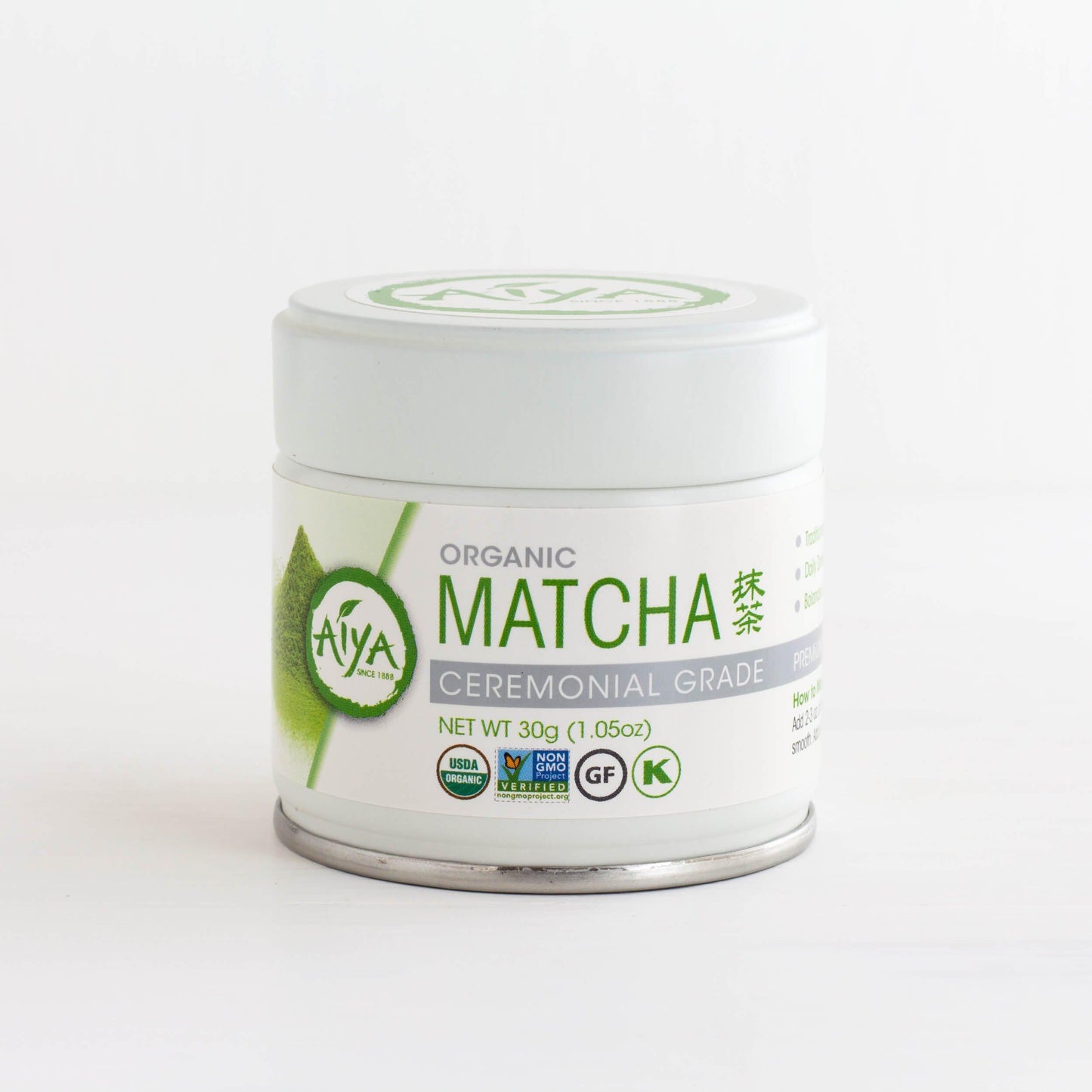 Tin of Aiya Ceremonial Matcha