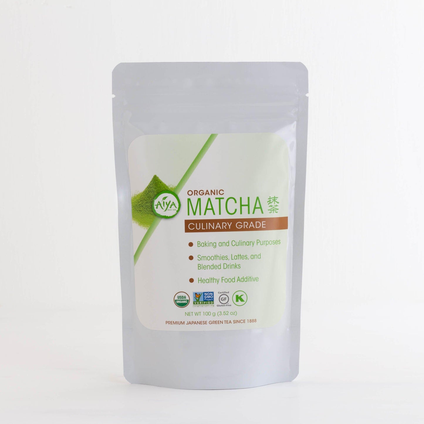 Pouch of culinary matcha