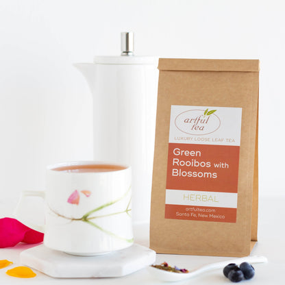 Green Rooibos with Blossoms Herbal Tea