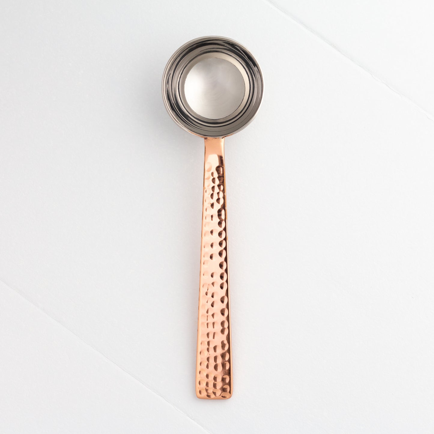 Copper Finish Hammered Scoop