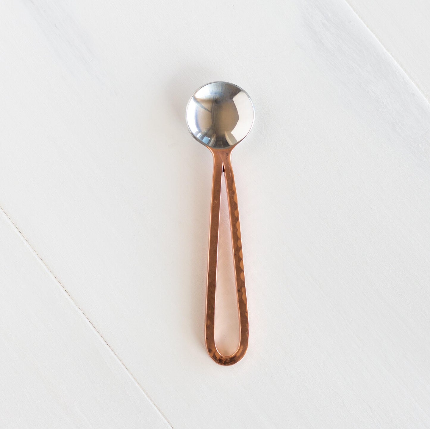Copper and Stainless Steel Loop Handle Spoon – at ArtfulTea