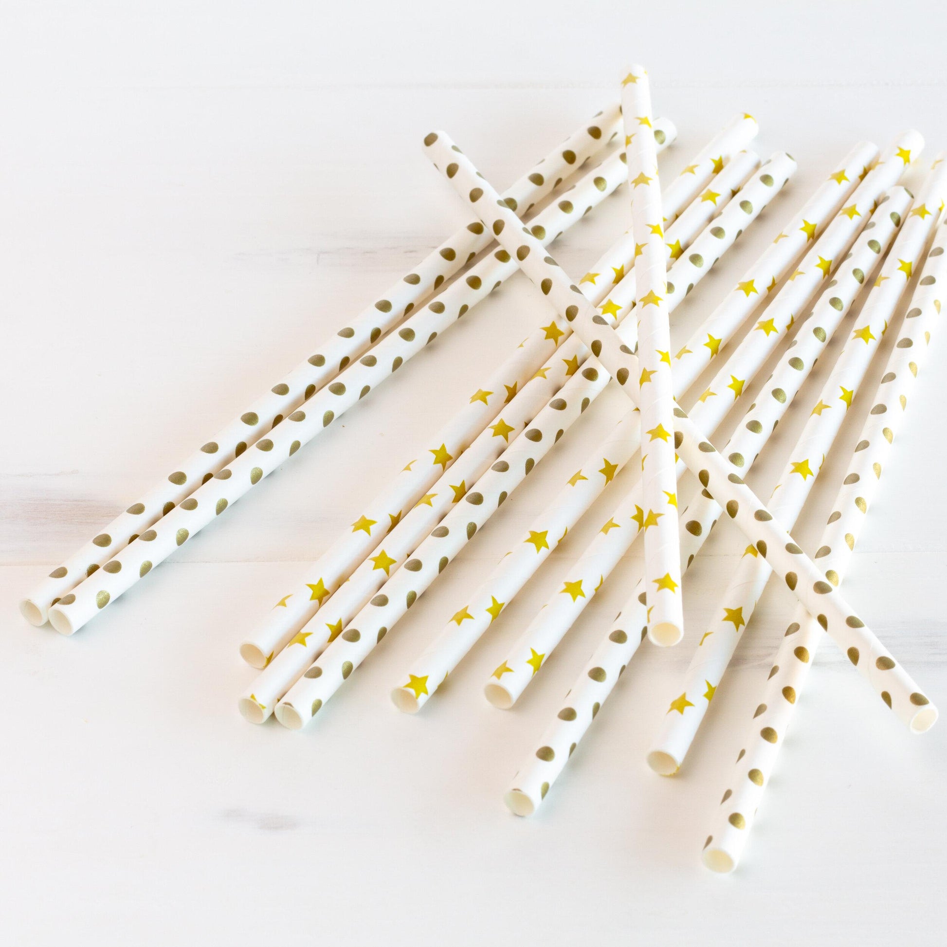 Paper Straws - Pack of 12 Eco Straws from ArtfulTea