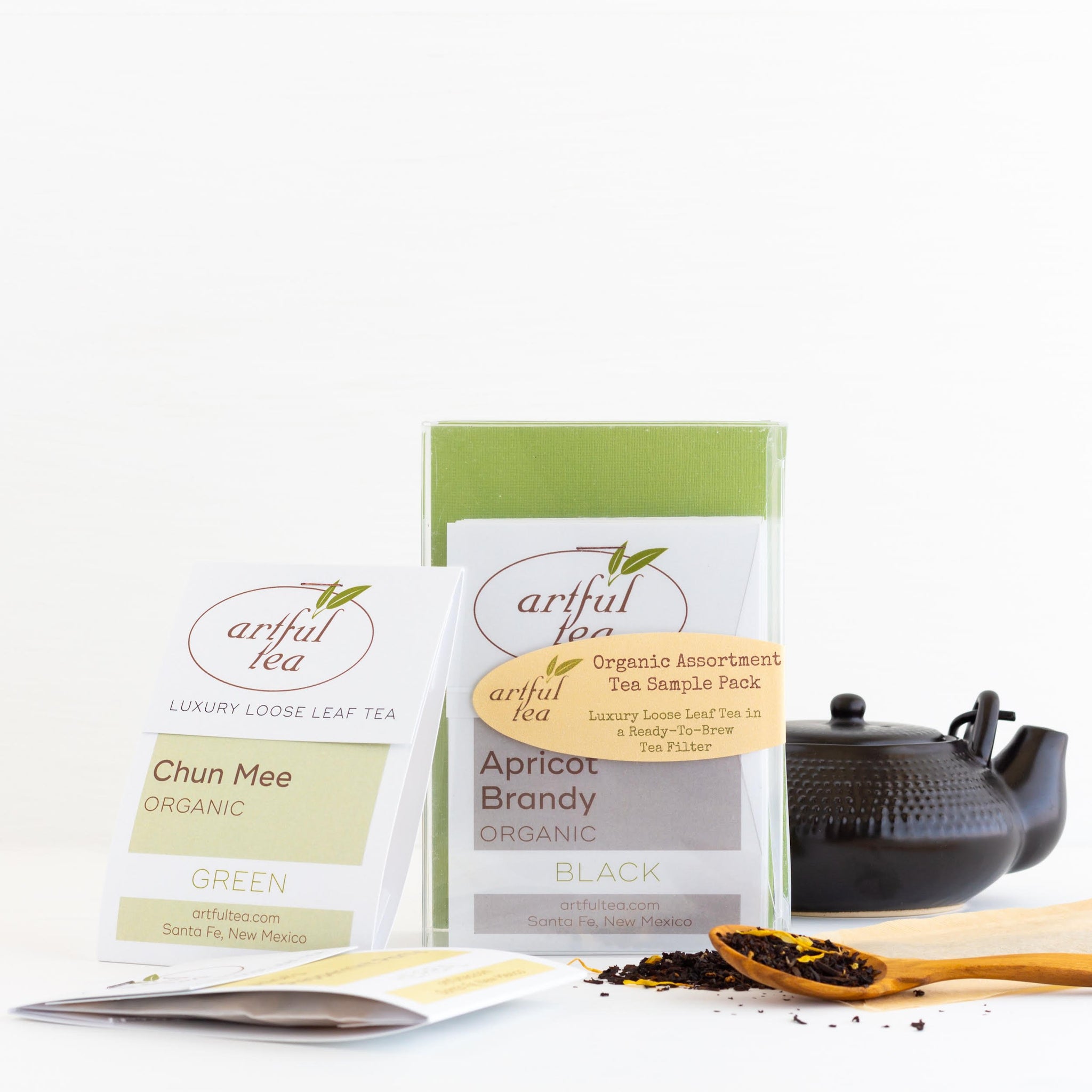 Tea Sample Pack • 6 Handmade Tea Bags ArtfulTea